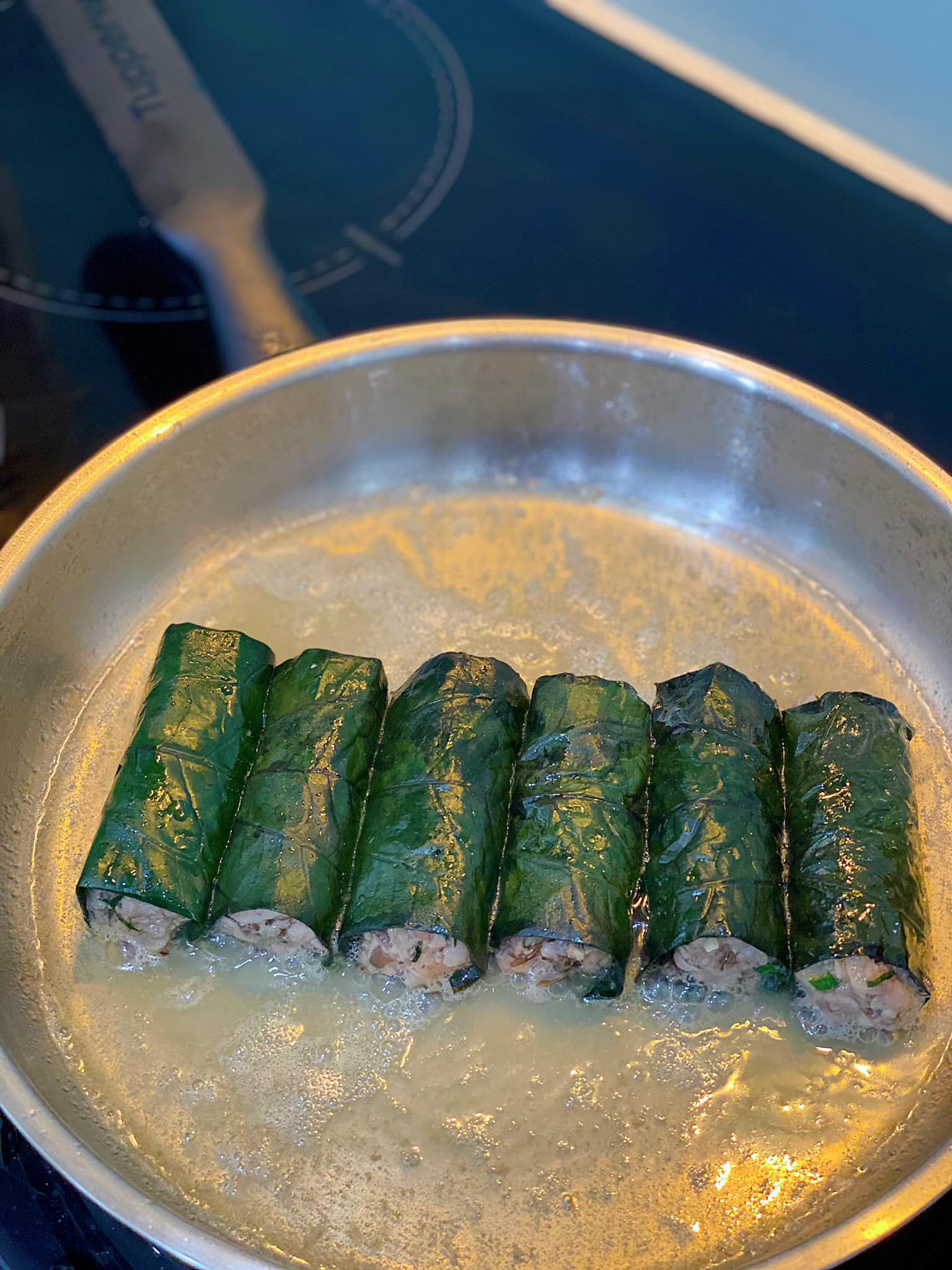 Chiên chả bằng dầu